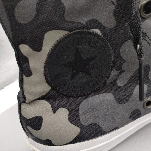 Converse Chuck Taylor All Star II‎ 'Charcoal' Mens Size 7.5 Fashion Sneakers - Picture 6 of 9